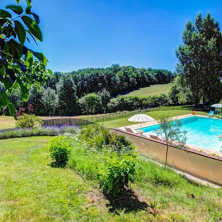 Salvagnac-cajarc Sleeps 16 Pool Wifi