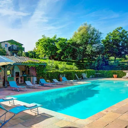 Salvagnac-cajarc Sleeps 16 Pool Wifi