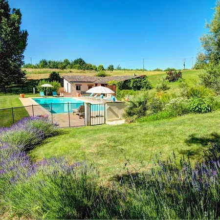 Salvagnac-cajarc Sleeps 16 Pool Wifi 别墅 Salvagnac