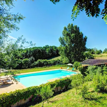 Salvagnac-cajarc Sleeps 16 Pool Wifi Villa